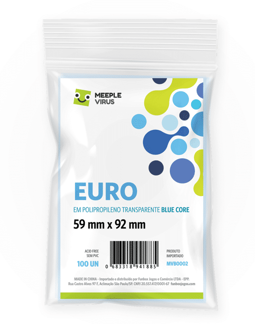 Sleeves Euro Blue Core