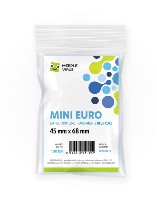Sleeves Mini Euro Blue Core